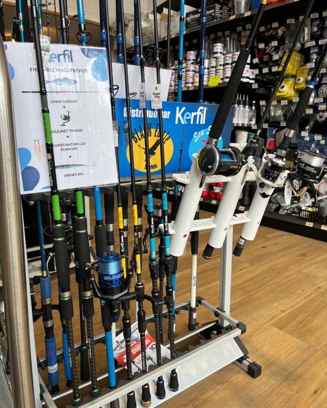 Magasin articles de pêche à Dinard Boutique pour pêcheur et bateaux de pêche à Dinard